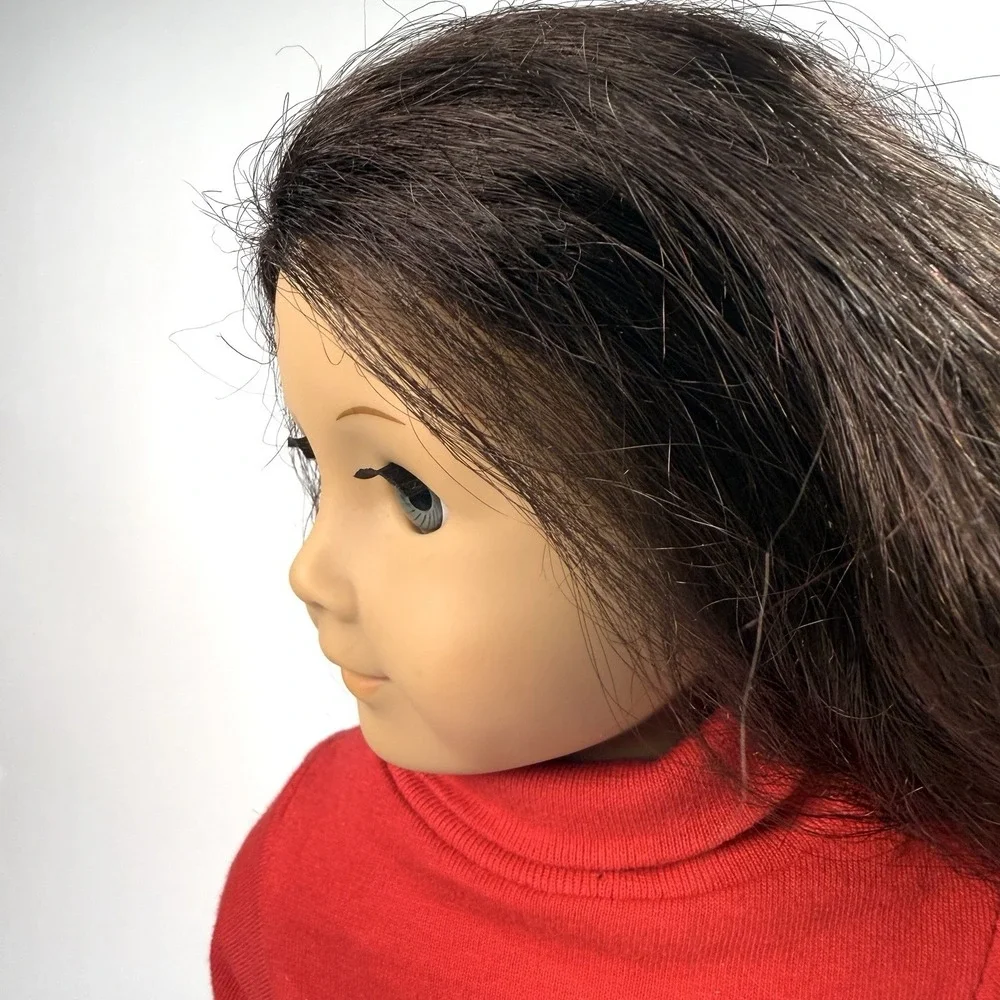 American Girl Ruthie Smithens Doll Blue Eyes Long Brown Hair 18